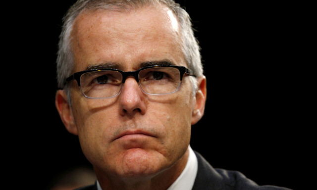McCabe har beholdt personlige notater om Trump